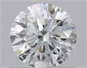 Natural Diamond 0.71 Carats, Round with Excellent Cut, G Color, VS2 Clarity and Certified by GIA