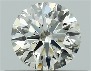 Foto Diamante Natural 0.41 quilates, Redondo , Color L, claridad VS2 y certificado GIA de