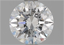 Natural Diamond 1.01 Carats, Round with Excellent Cut, E Color, VS2 Clarity and Certified by GIA