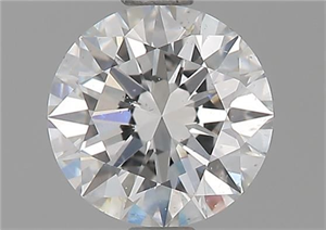 Picture of Natural Diamond 1.01 Carats, Round with Excellent Cut, E Color, VS2 Clarity and Certified by GIA