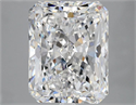 Diamante Natural 5.01 quilates, Radiante , Color E, claridad VS2 y certificado GIA