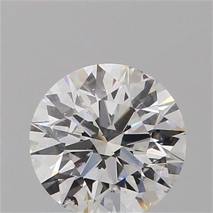 Picture of Natural Diamond 0.70 Carats, Round with Excellent Cut, D Color, I1 Clarity and Certified by GIA