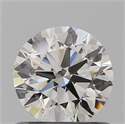 Natural Diamond 0.70 Carats, Round with Excellent Cut, J Color, VVS2 Clarity and Certified by GIA