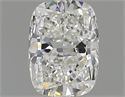 Natural Diamond 0.54 Carats, Cushion with  Cut, G Color, VVS2 Clarity and Certified by GIA