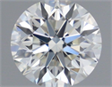 Diamante Natural 0.42 quilates, Redondo , Color J, claridad VVS1 y certificado GIA