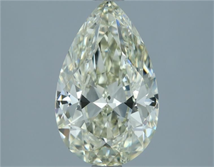 Foto Diamante Natural 1.80 quilates, De pera , Color K, claridad VVS2 y certificado IGI de