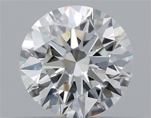 Picture of Natural Diamond 0.41 Carats, Round with Excellent Cut, I Color, VS1 Clarity and Certified by GIA