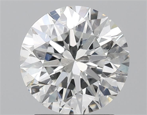 Picture of Natural Diamond 2.01 Carats, Round with Excellent Cut, I Color, SI2 Clarity and Certified by GIA