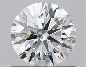 Picture of Natural Diamond 0.79 Carats, Round with Excellent Cut, I Color, VS2 Clarity and Certified by GIA