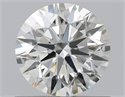 Natural Diamond 0.74 Carats, Round with Excellent Cut, K Color, VS1 Clarity and Certified by GIA