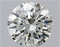 Natural Diamond 0.50 Carats, Round with Excellent Cut, L Color, VS1 Clarity and Certified by GIA