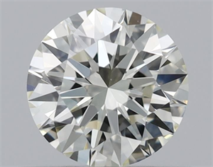 Picture of Natural Diamond 0.50 Carats, Round with Excellent Cut, L Color, VS1 Clarity and Certified by GIA