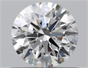 Natural Diamond 0.72 Carats, Round with Excellent Cut, H Color, VS1 Clarity and Certified by GIA