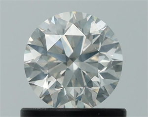 Picture of Natural Diamond 0.70 Carats, Round with Very Good Cut, I Color, SI2 Clarity and Certified by GIA