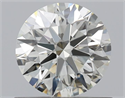 Natural Diamond 0.70 Carats, Round with Excellent Cut, L Color, VS1 Clarity and Certified by GIA