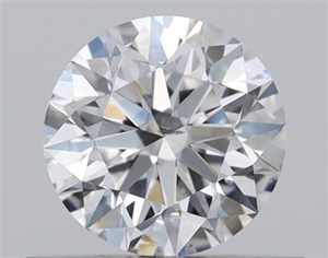 Picture of Natural Diamond 0.50 Carats, Round with Excellent Cut, E Color, SI1 Clarity and Certified by GIA