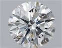 Natural Diamond 0.56 Carats, Round with Excellent Cut, J Color, VS1 Clarity and Certified by GIA