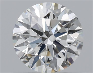 Picture of Natural Diamond 0.56 Carats, Round with Excellent Cut, J Color, VS1 Clarity and Certified by GIA