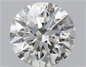 Diamante Natural 0.53 quilates, Redondo , Color L, claridad VS1 y certificado GIA