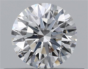 Foto Diamante Natural 0.40 quilates, Redondo , Color F, claridad SI1 y certificado GIA de