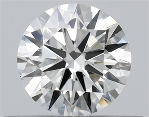 Picture of Natural Diamond 0.40 Carats, Round with Very Good Cut, K Color, VS2 Clarity and Certified by GIA