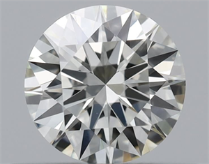Picture of Natural Diamond 0.40 Carats, Round with Excellent Cut, K Color, VS2 Clarity and Certified by GIA