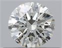 Natural Diamond 0.40 Carats, Round with Excellent Cut, L Color, VS2 Clarity and Certified by GIA