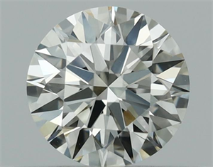 Picture of Natural Diamond 0.40 Carats, Round with Excellent Cut, K Color, VS1 Clarity and Certified by GIA