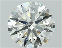 Diamante Natural 1.70 quilates, Redondo , Color J, claridad SI2 y certificado GIA