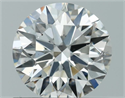 Natural Diamond 0.79 Carats, Round with Excellent Cut, F Color, SI1 Clarity and Certified by GIA