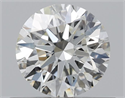 Diamante Natural 0.54 quilates, Redondo , Color J, claridad VS1 y certificado GIA