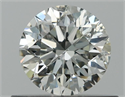 Natural Diamond 0.51 Carats, Round with Very Good Cut, I Color, I1 Clarity and Certified by GIA