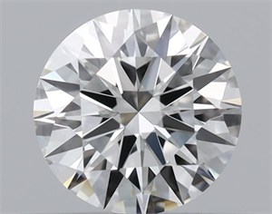Picture of Natural Diamond 0.40 Carats, Round with Excellent Cut, I Color, VS1 Clarity and Certified by GIA
