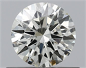 Diamante Natural 0.50 quilates, Redondo , Color L, claridad VS2 y certificado GIA