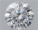Diamante Natural 0.42 quilates, Redondo , Color F, claridad VS2 y certificado GIA