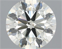 Diamante Natural 1.50 quilates, Redondo , Color L, claridad SI2 y certificado IGI