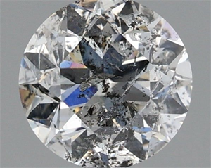Picture of Natural Diamond 1.01 Carats, Round with Very Good Cut, G Color, I1 Clarity and Certified by IGI