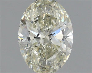 Foto Diamante Natural 1.00 quilates, Ovalado , Color J, claridad SI2 y certificado IGI de