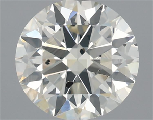 Foto Diamante Natural 1.50 quilates, Redondo , Color J, claridad SI2 y certificado IGI de