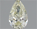 Natural Diamond 1.01 Carats, Pear with  Cut, L Color, SI2 Clarity and Certified by IGI