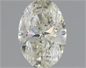 Diamante Natural 1.05 quilates, Ovalado , Color J, claridad I1 y certificado IGI