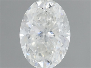 Foto Diamante Natural 1.00 quilates, Ovalado , Color H, claridad I1 y certificado IGI de