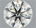 Diamante Natural 1.50 quilates, Redondo , Color K, claridad SI2 y certificado IGI