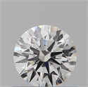 Diamante Natural 0.44 quilates, Redondo , Color D, claridad VS1 y certificado GIA