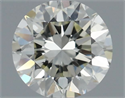 Diamante Natural 0.70 quilates, Redondo , Color K, claridad VS2 y certificado IGI