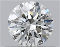 Natural Diamond 0.50 Carats, Round with Excellent Cut, I Color, VS2 Clarity and Certified by GIA