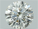 Natural Diamond 0.45 Carats, Round with Excellent Cut, L Color, VS1 Clarity and Certified by GIA