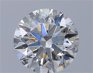Picture of Natural Diamond 1.02 Carats, Round with Very Good Cut, I Color, SI1 Clarity and Certified by GIA