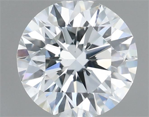 Foto Diamante Natural 0.90 quilates, Redondo , Color F, claridad SI2 y certificado GIA de