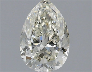 Picture of Natural Diamond 1.00 Carats, Pear with  Cut, I Color, SI1 Clarity and Certified by IGI
